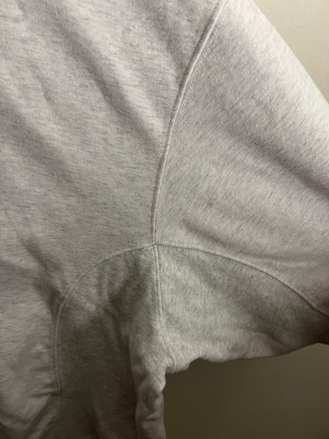 Seismik Stratum Sweatshirt Melange White 상품이미지6