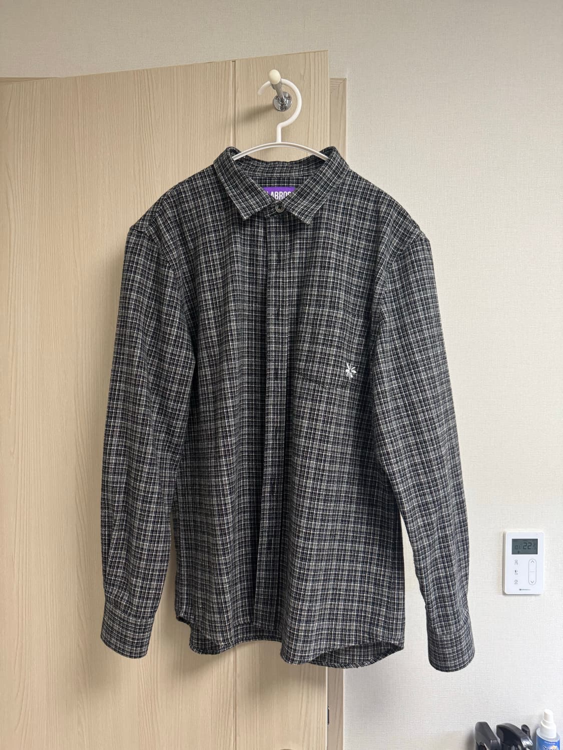 [M] 라브로스 체크 셔츠 상품이미지1