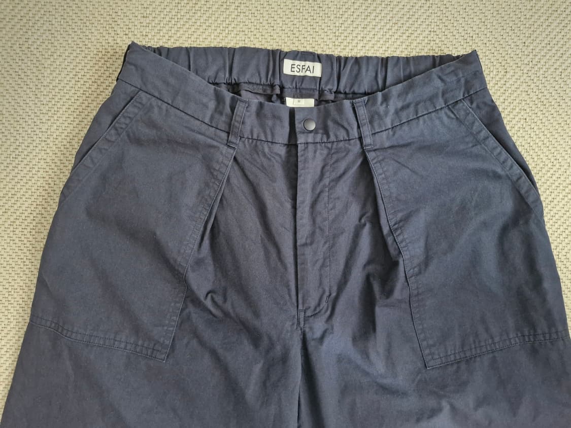 ESFAI 에스파이 원 턱 밴딩 퍼티그 팬츠 M  상품이미지3