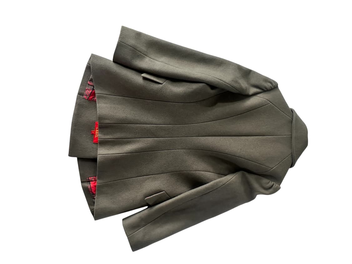 비비안웨스트우드 레드라벨 체크 orb 드레이핑 울코트 상품이미지7