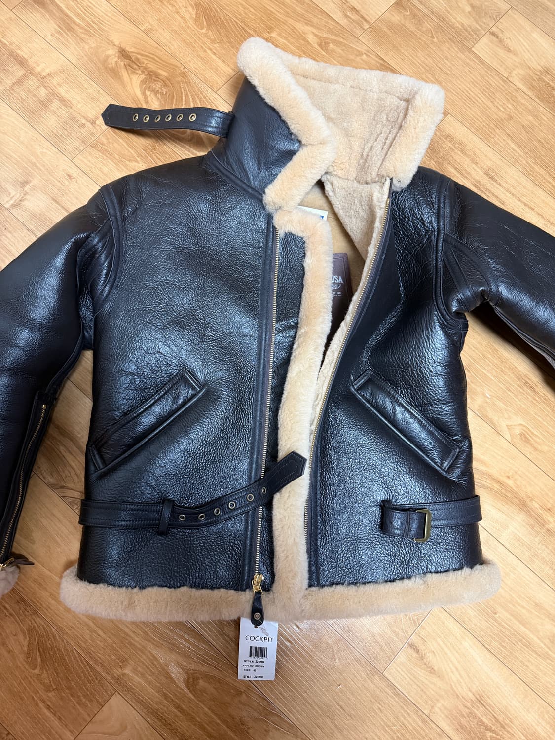 콕핏 톰하디 무스탕 z2109w 판매 상품이미지3