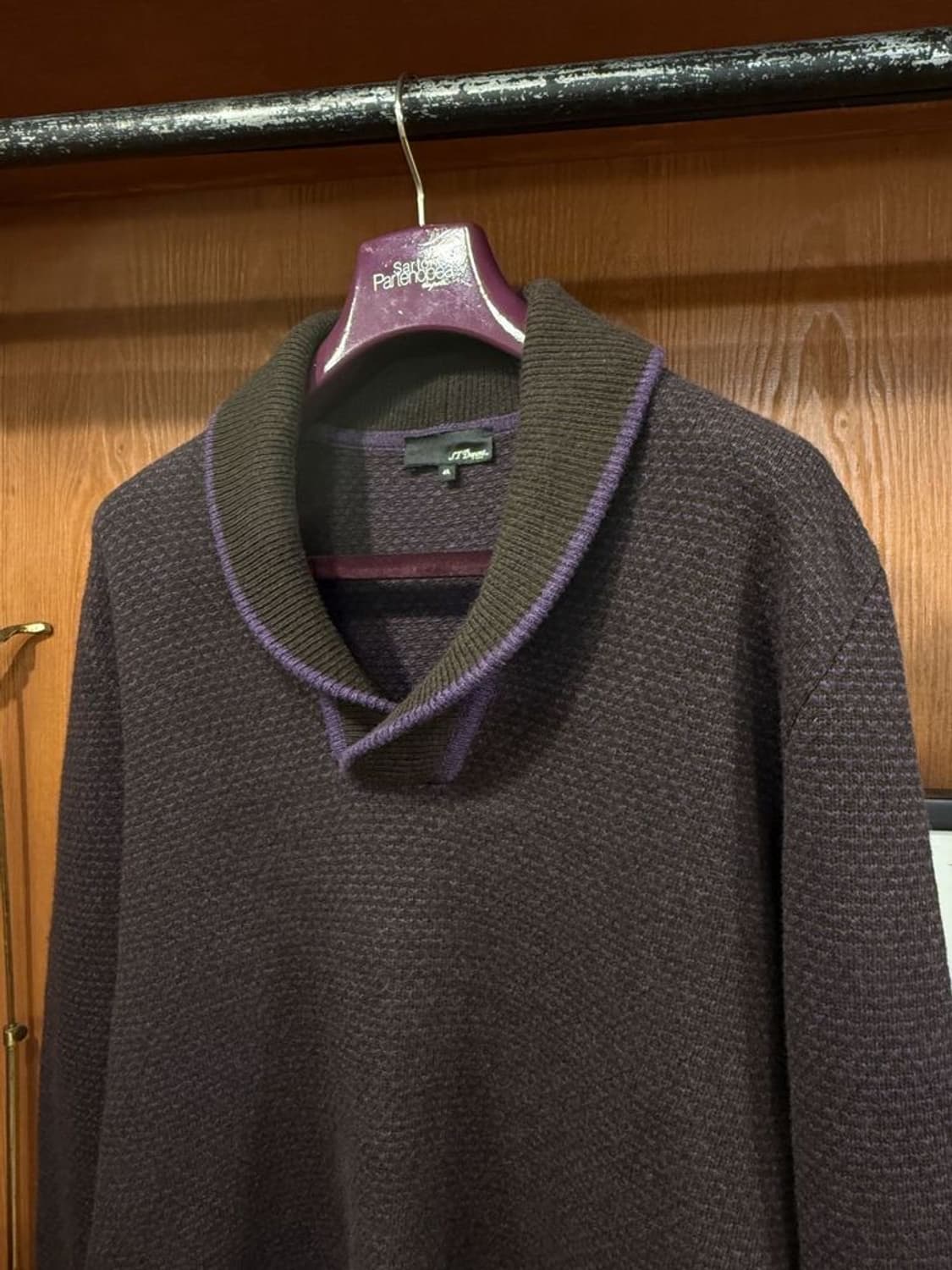 듀퐁 숄칼라 니트 상품이미지2