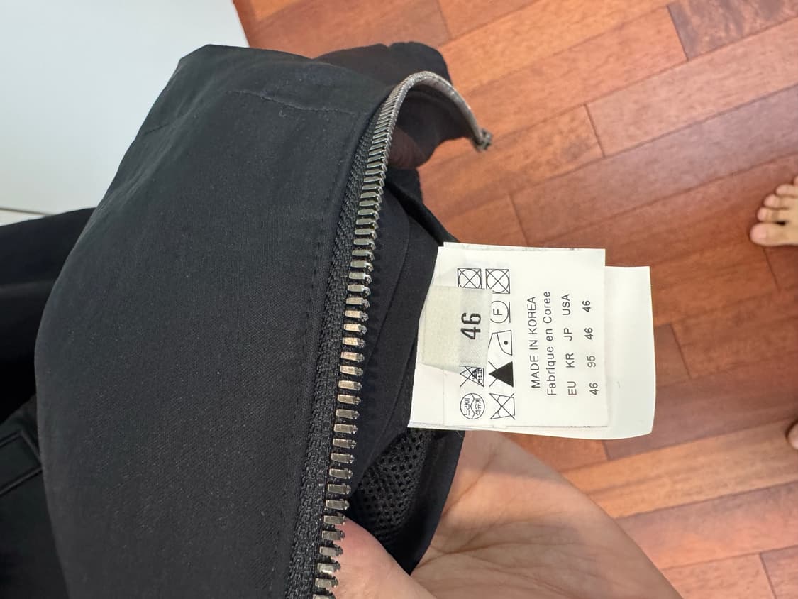 우영미 블랙 밴딩 자켓 (46) 상품이미지2