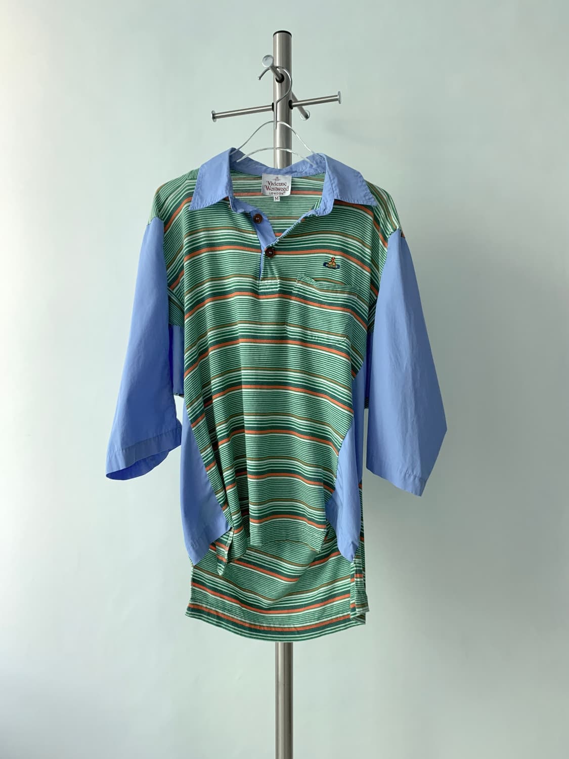 Striped Polo T-Shirt 상품이미지4