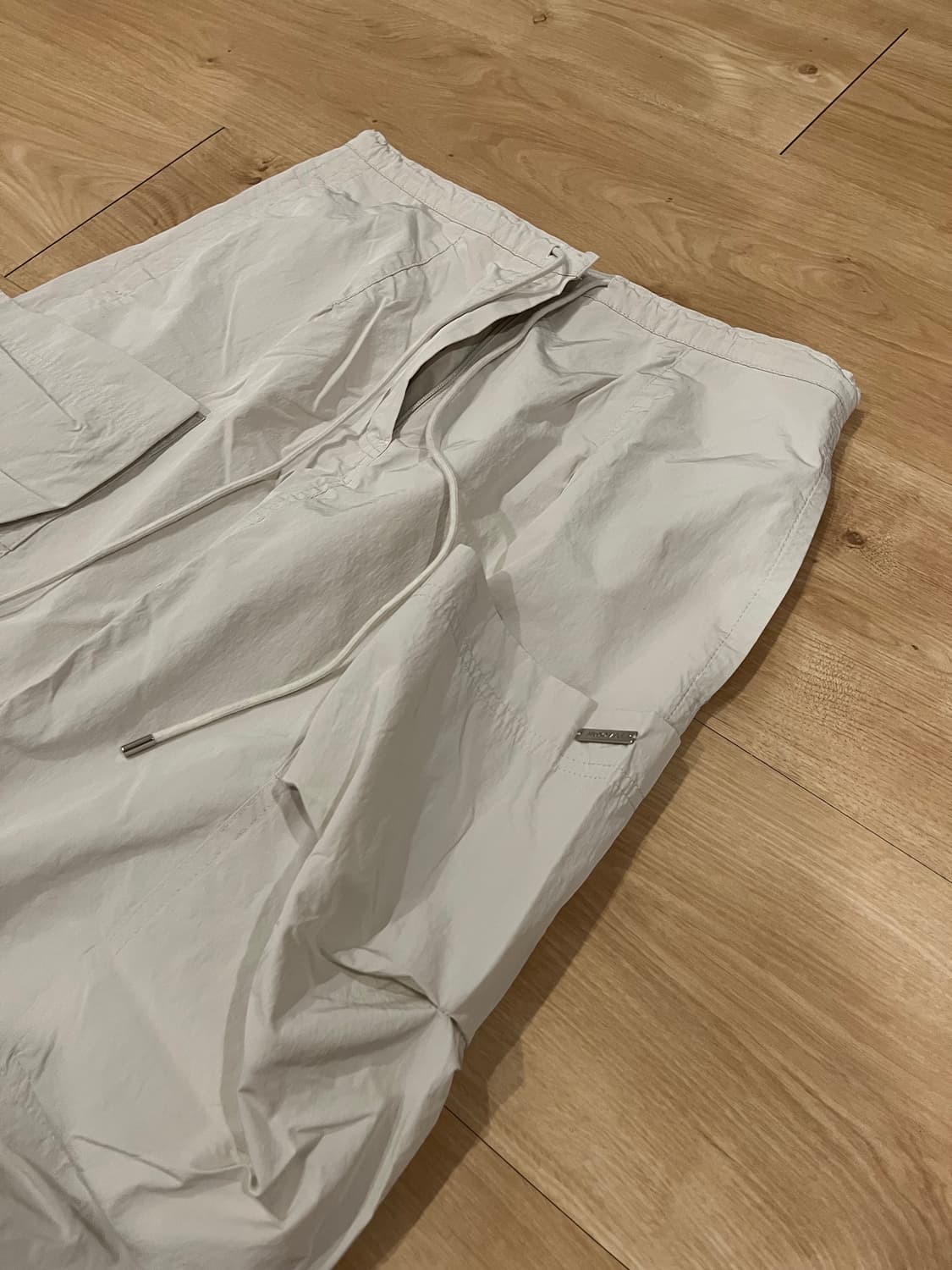 STUDIOTABLE 스튜디오테이블 카고 맥시 스커트 크림 상품이미지3