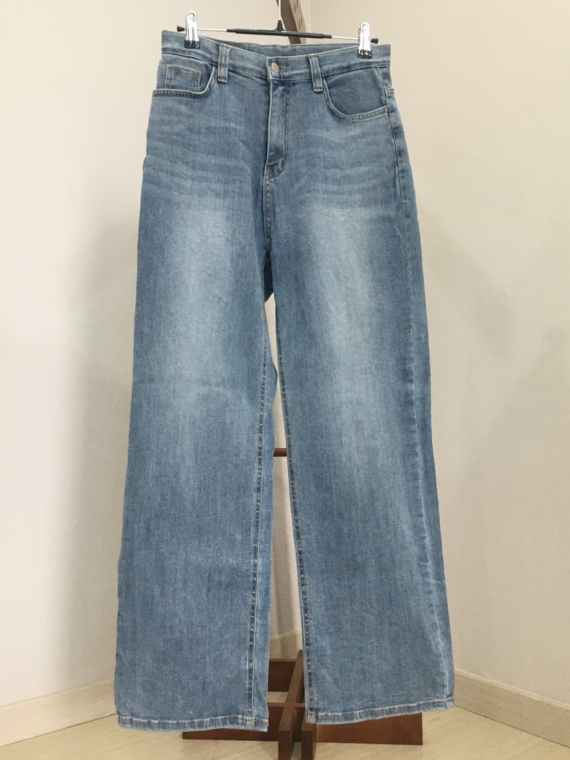 vtg 워싱중청 청바지 상품이미지1