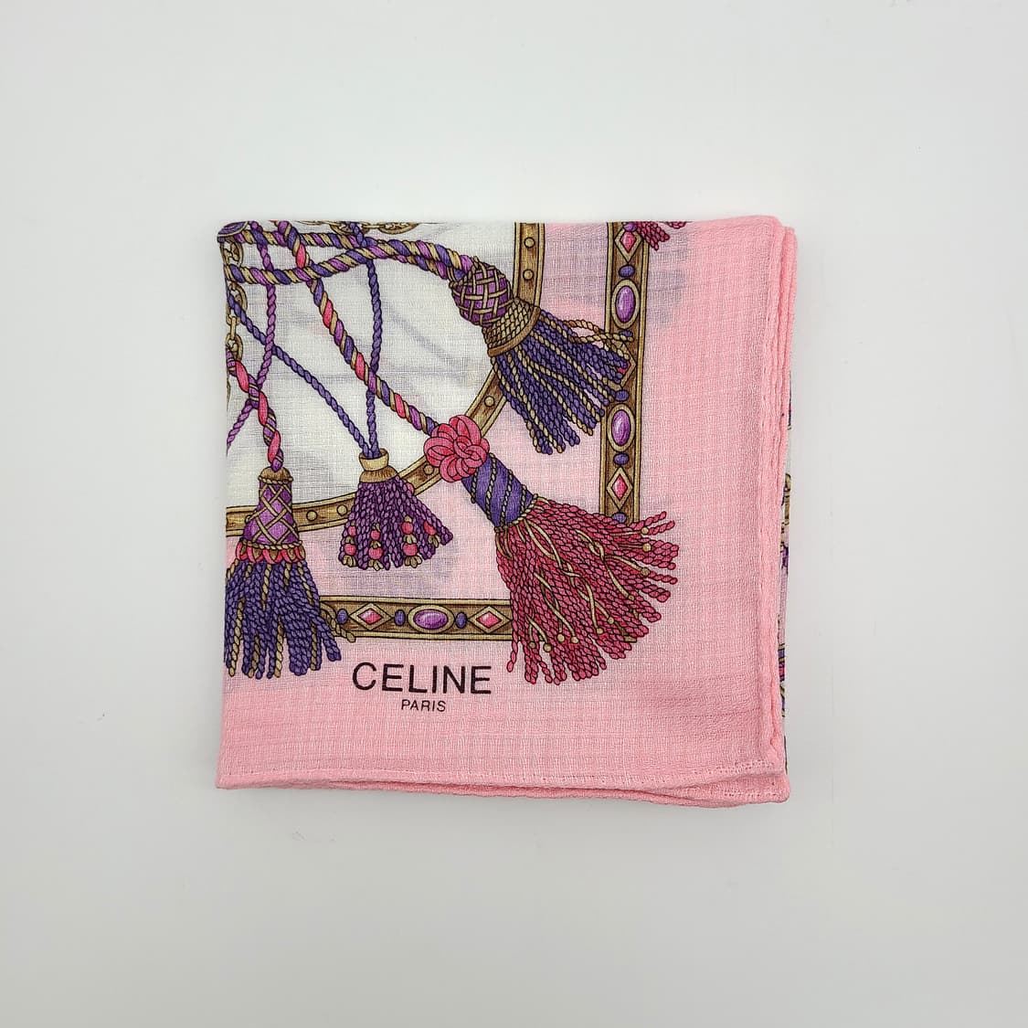 CELINE 셀린느 손수건 스카프 [BSCF12536-52-10] 상품이미지2