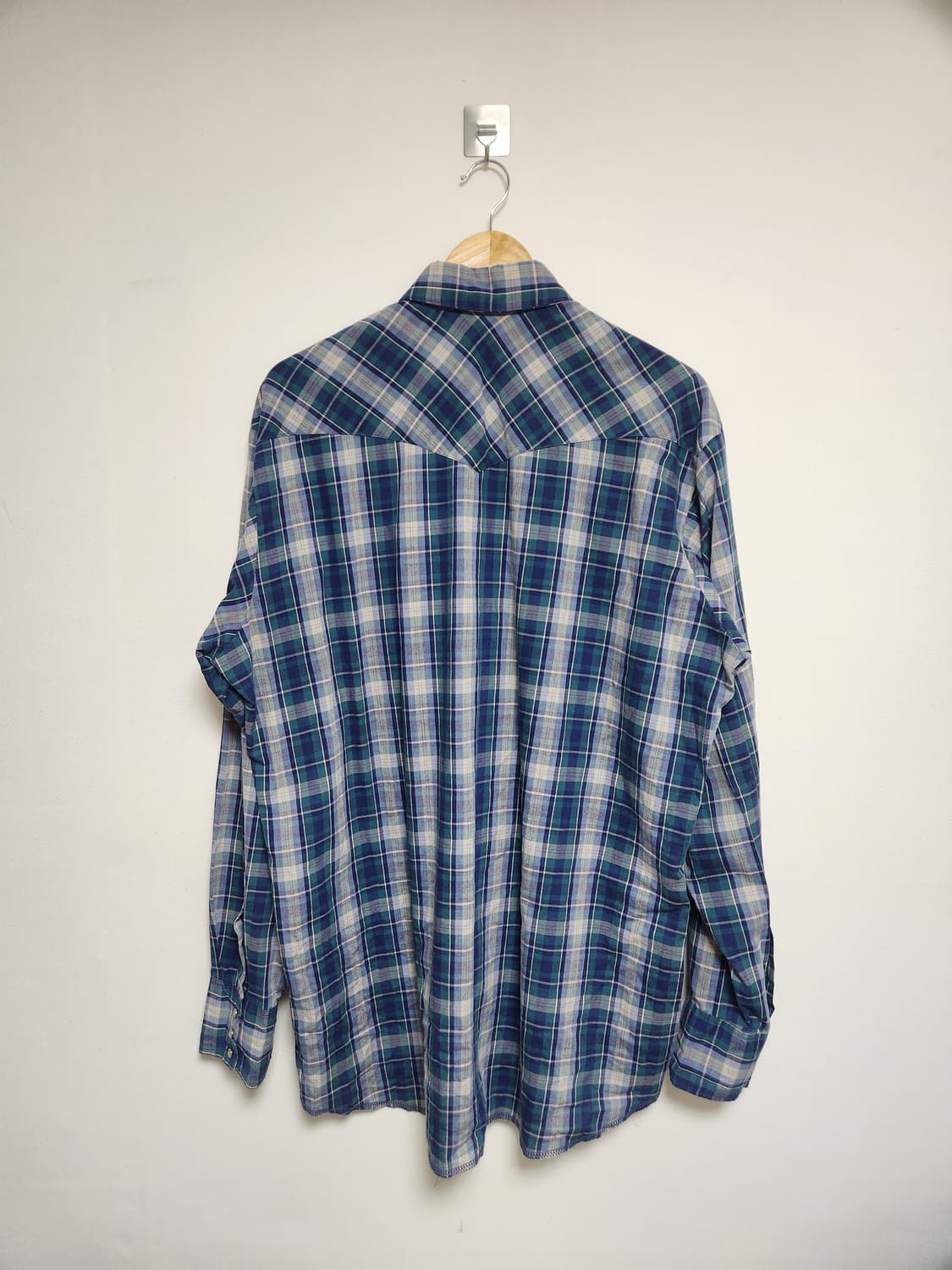 랭글러Wrangler 체크 웨스턴 셔츠 2XL - S86 상품이미지2