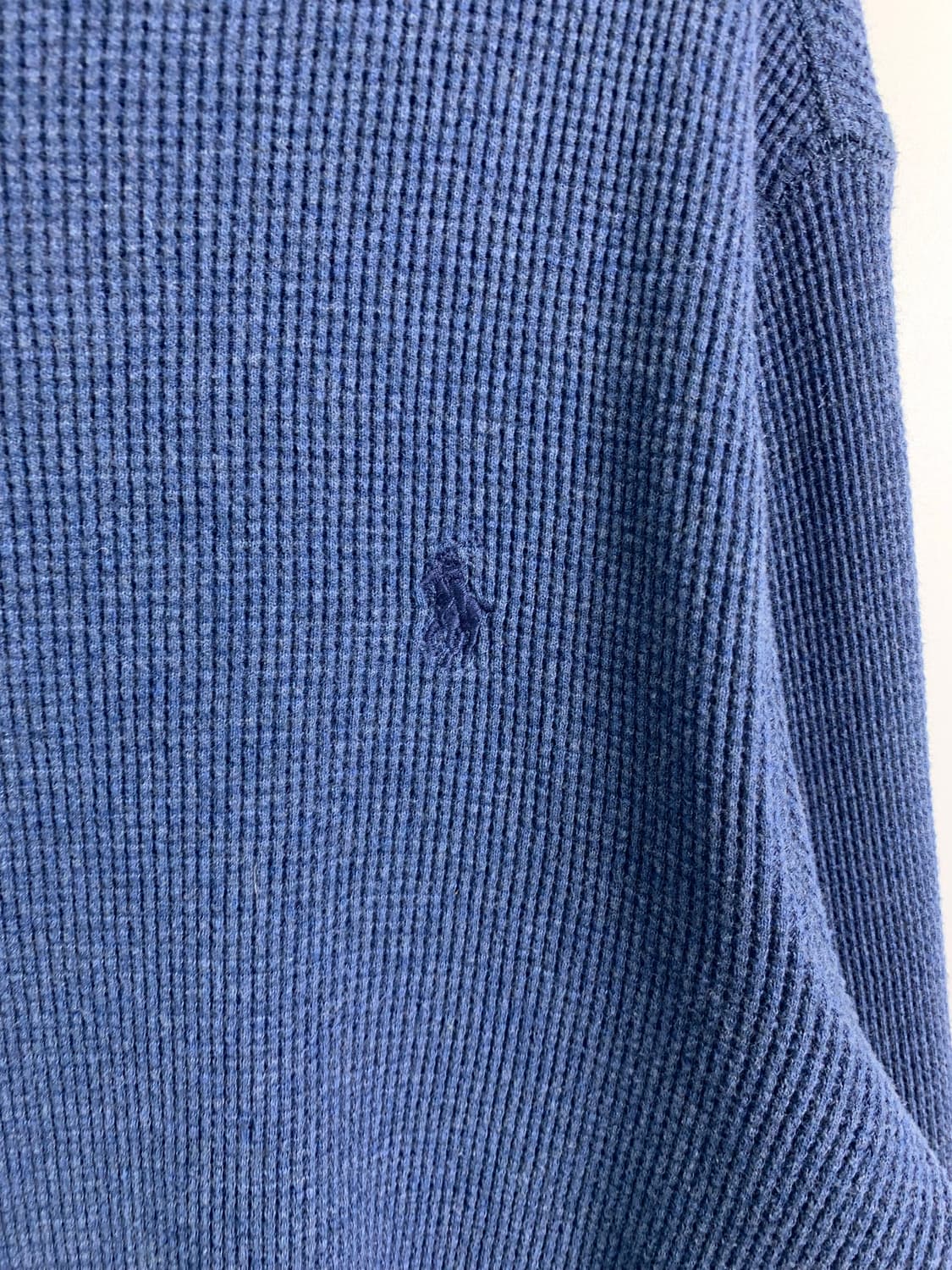 폴로 랄프로렌 신형 블루 와플 니트 상품이미지3