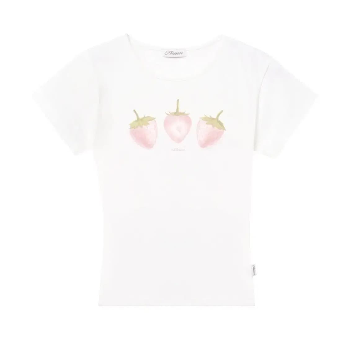 클리시어 딸기 반팔티 상품이미지1