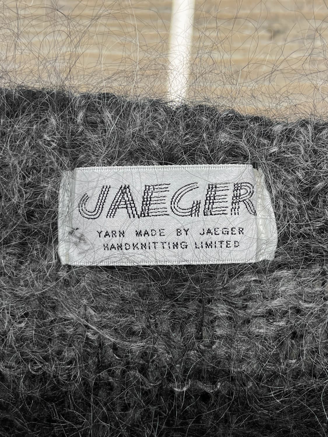 Jaeger 90's 모헤어 가디건 상품이미지5