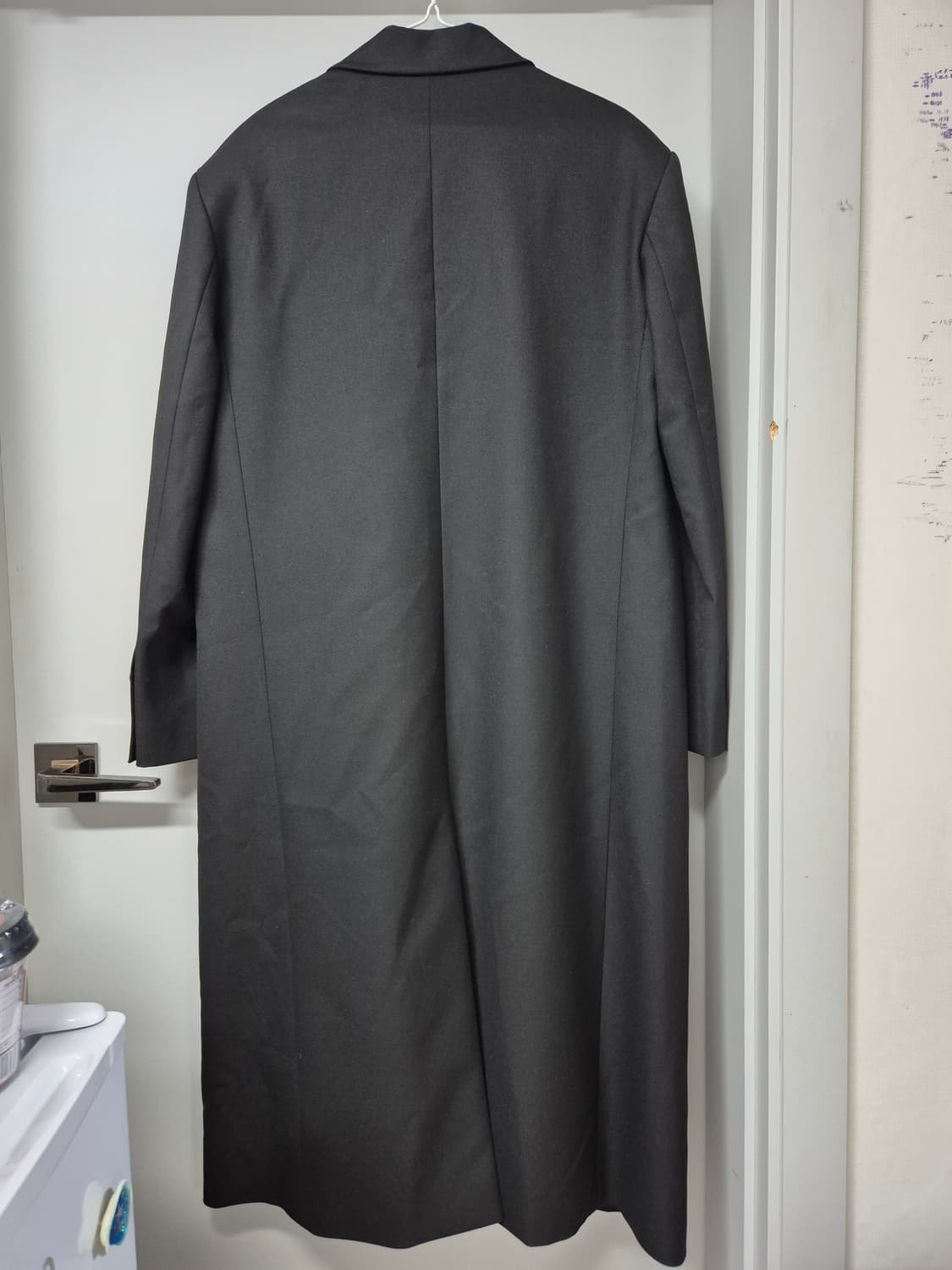 FROMWHERE 프롬웨얼 Oversized wool single coa 상품이미지7