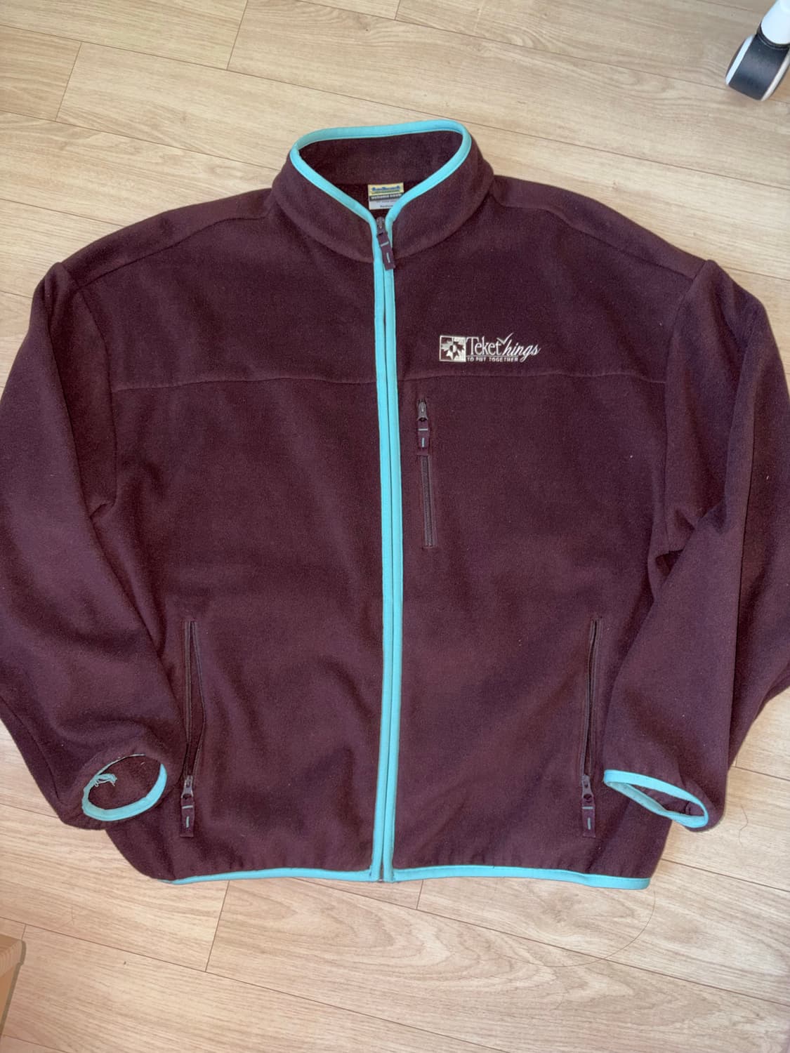 테켓 플리스 브라운 상품이미지1