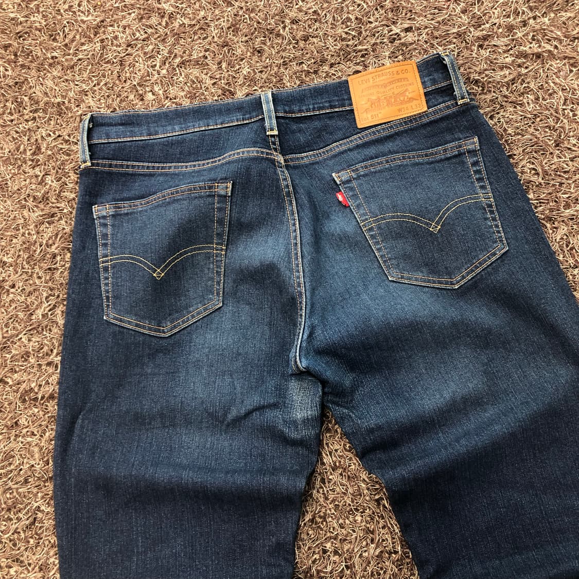 리바이스 511 빅E 워싱 데님 팬츠 상품이미지5