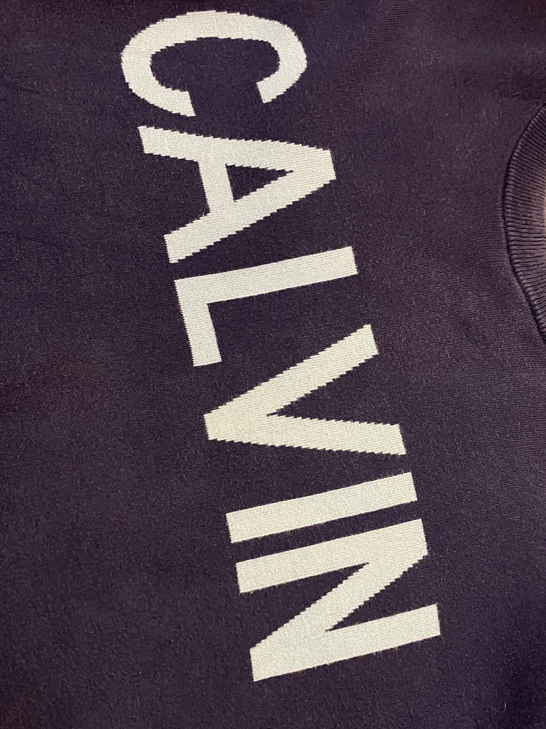 캘빈클라인 진스 로고 맨투맨 네이비 XL #csz2518 상품이미지5