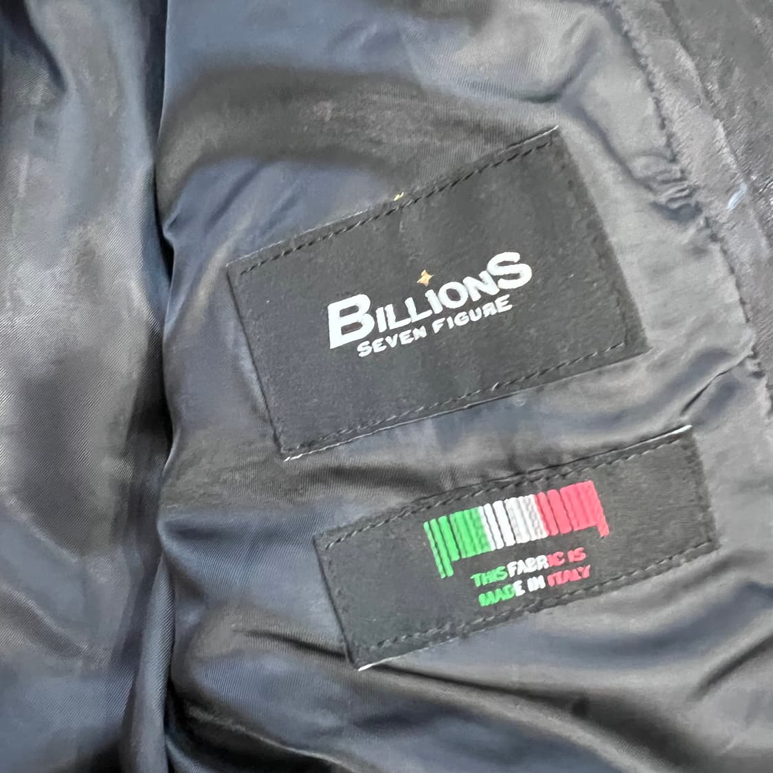 L) 빌리언즈 램스킨 배지터블 라이더 자켓 양가죽 자켓 상품이미지5