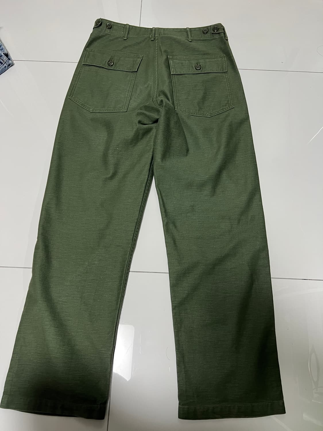 택포15) 오어슬로우 레귤러핏 퍼티그 팬츠 1사이즈 실측30 상품이미지6