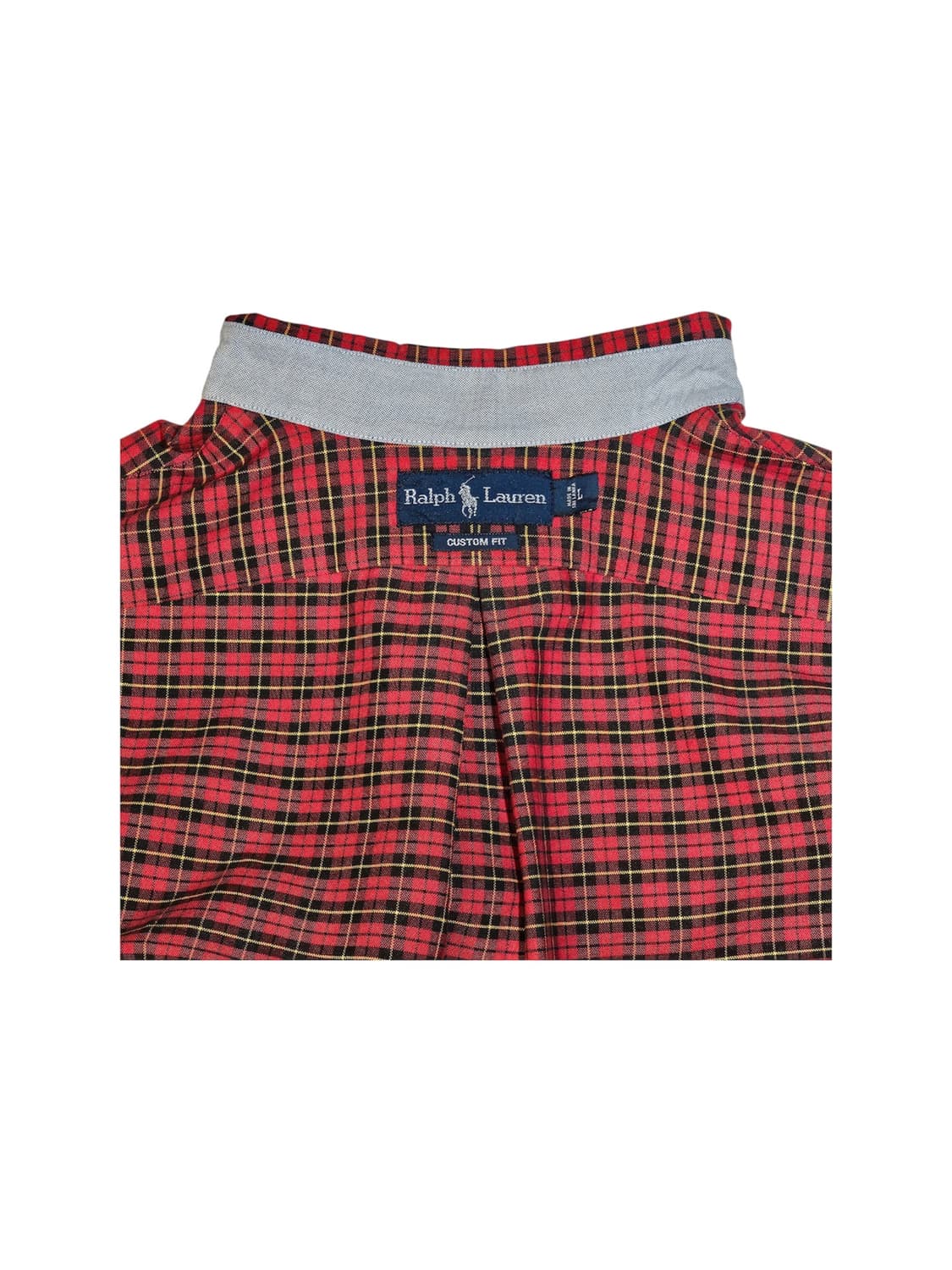 폴로 랄프로렌 커스텀핏 체크셔츠 상품이미지4