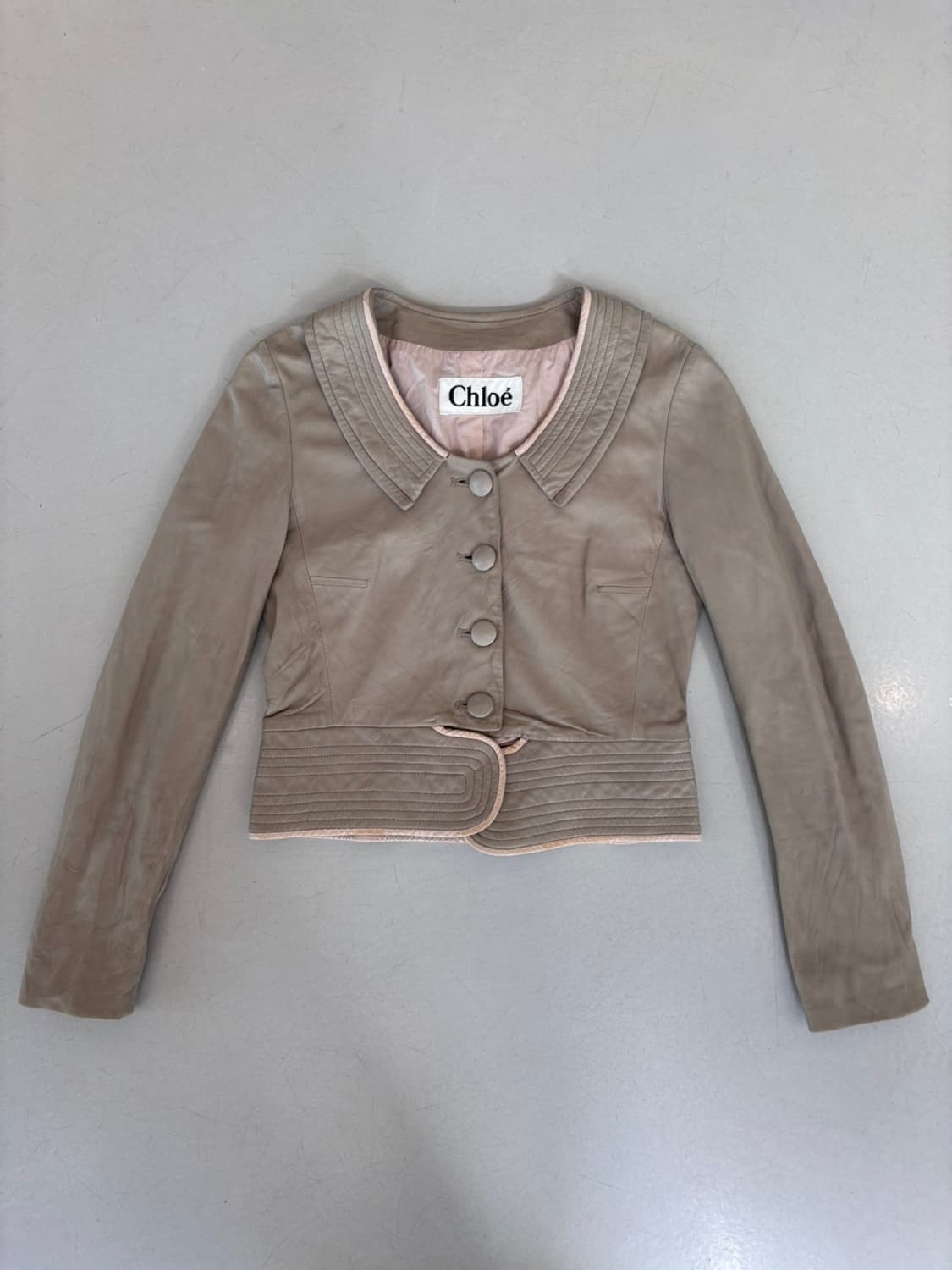 Vintage Chloe Leather Jacket 상품이미지2