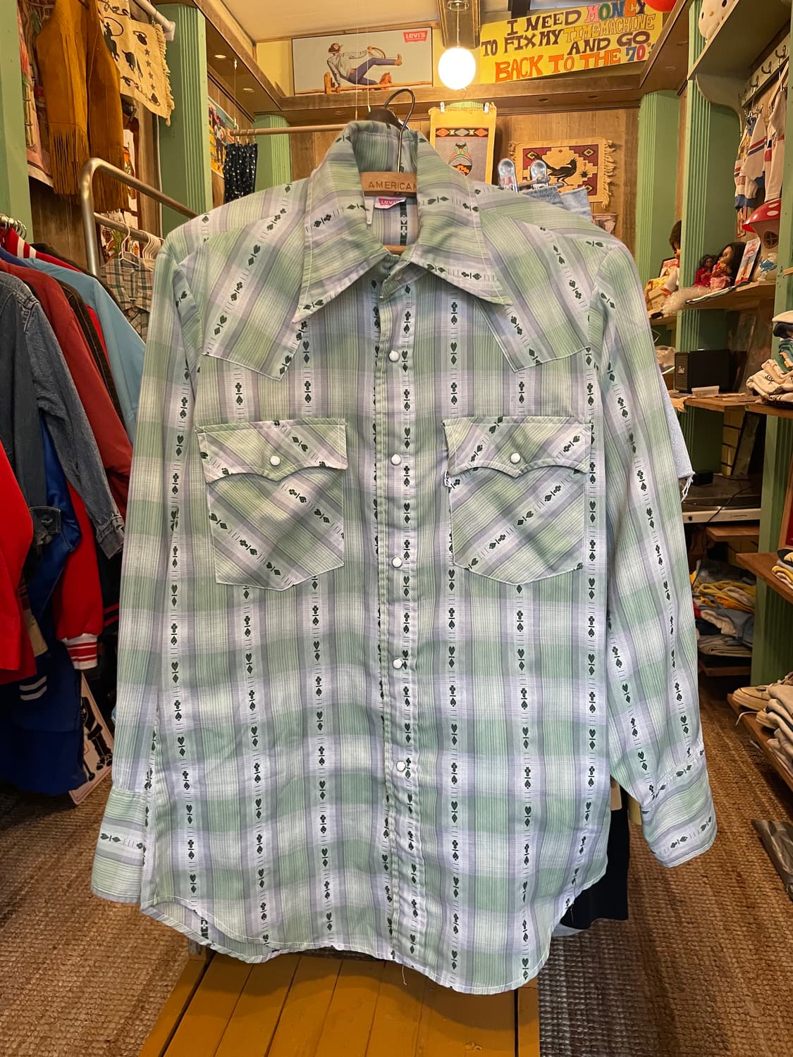1970's-80's Levi’s Western Shirt 상품이미지1