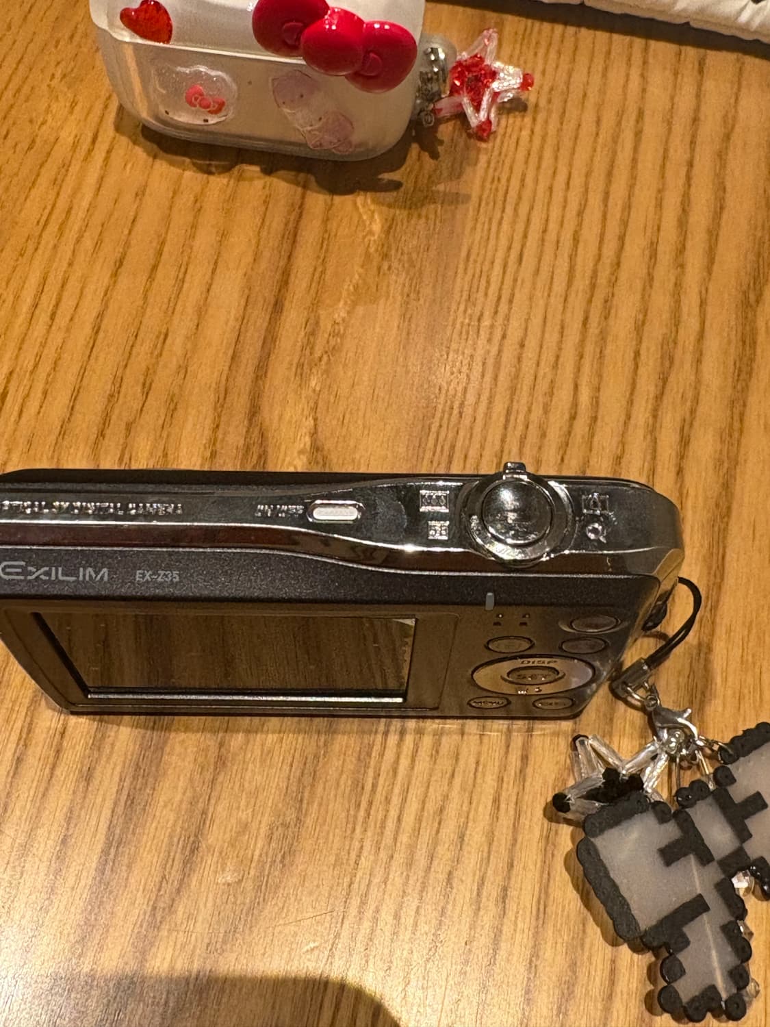 카시오 엑슬림 ex-z35 블랙 뽀샤시 뽀용 인물 상품이미지5