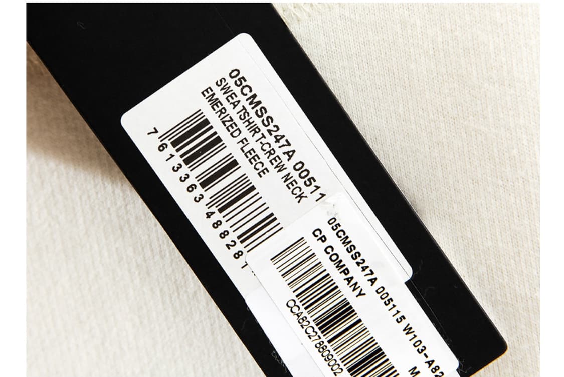 CP컴퍼니 코믹스 카툰로고 맨투맨 아이보리 M 상품이미지7