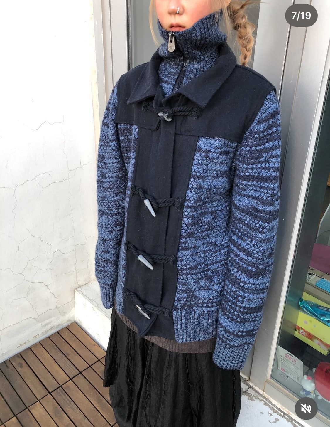 차일드매거진 데시구알 니트 토글 코트 가디건 상품이미지3