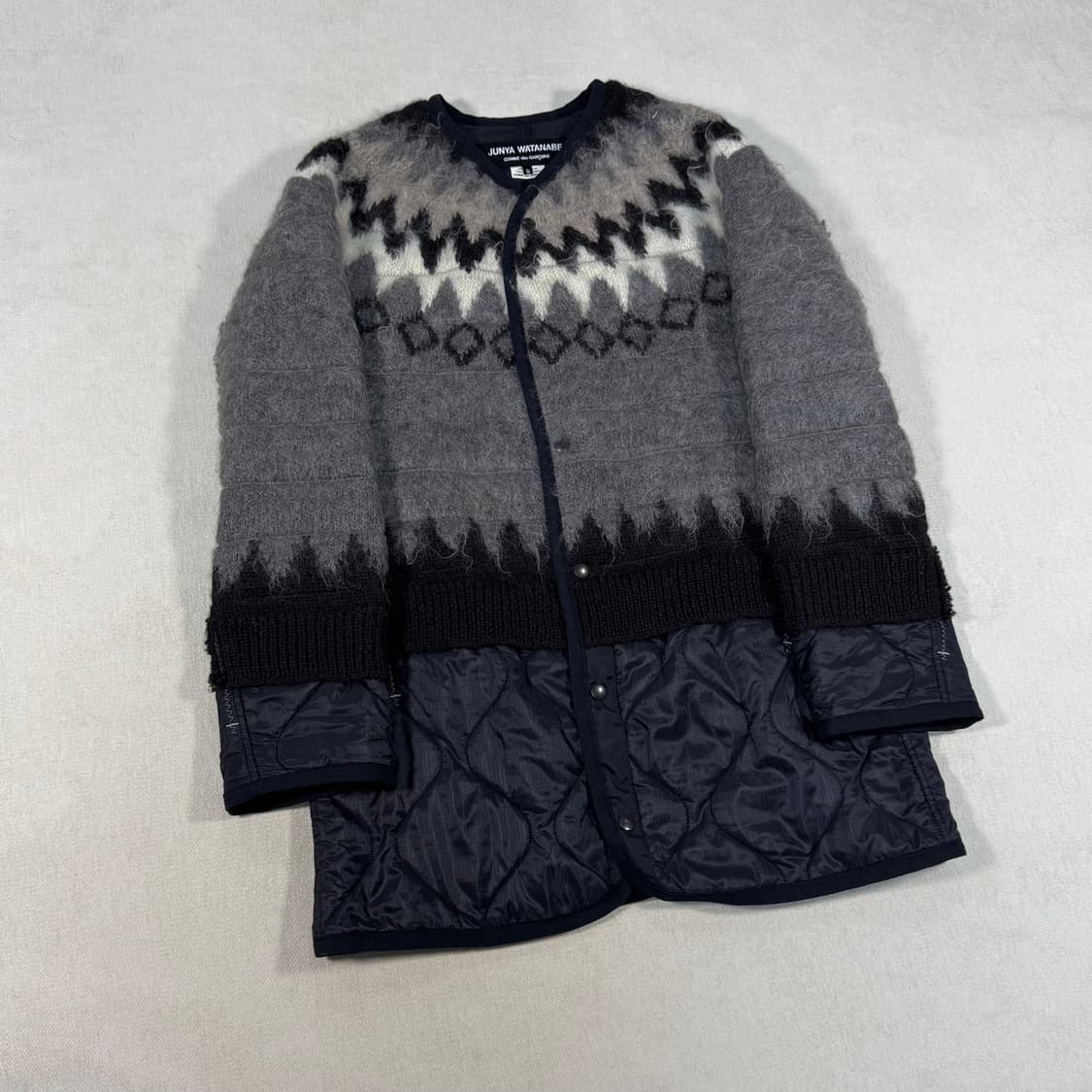 Quilted Sweater Jacket 상품이미지2