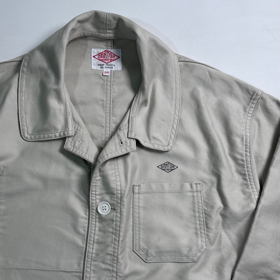 단톤 커버올 워크 자켓 상품이미지3