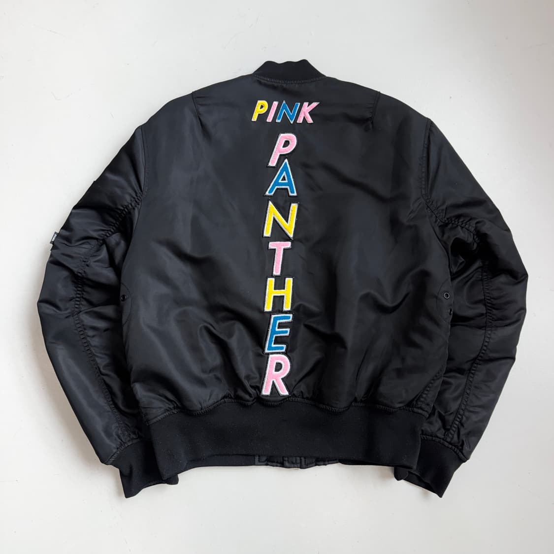 스테레오바이널즈 X 핑크팬더 ma-1 항공점퍼 자켓 상품이미지3