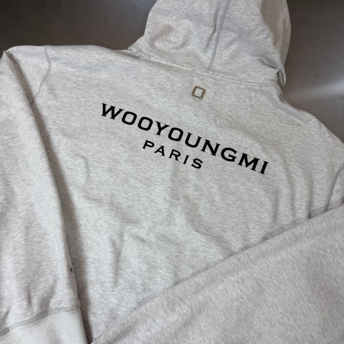 [리오브전포점] 우영미 백로고 후드 상품이미지3