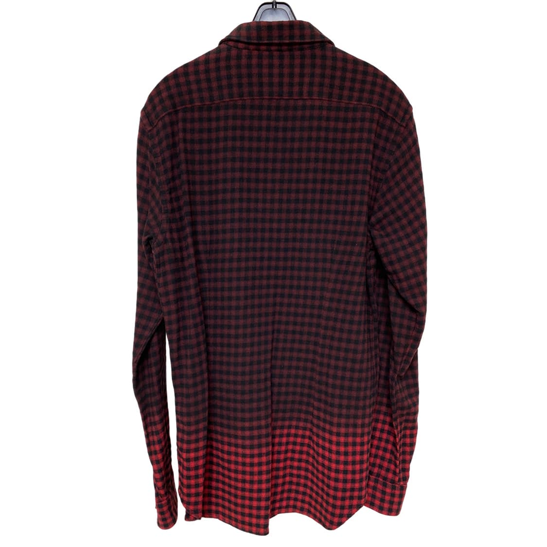 디젤 블랙 골드 라벨 그라데이션 체크 셔츠 상품이미지8