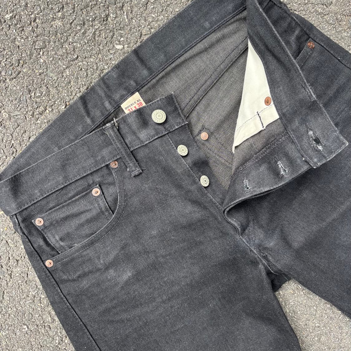 미국 rrl 슬림핏 셀비지 데님 팬츠 상품이미지6