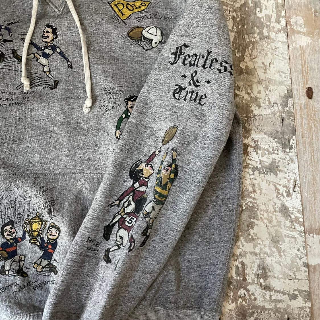 폴로  랄프로렌 아카이브 럭비 후드 상품이미지3