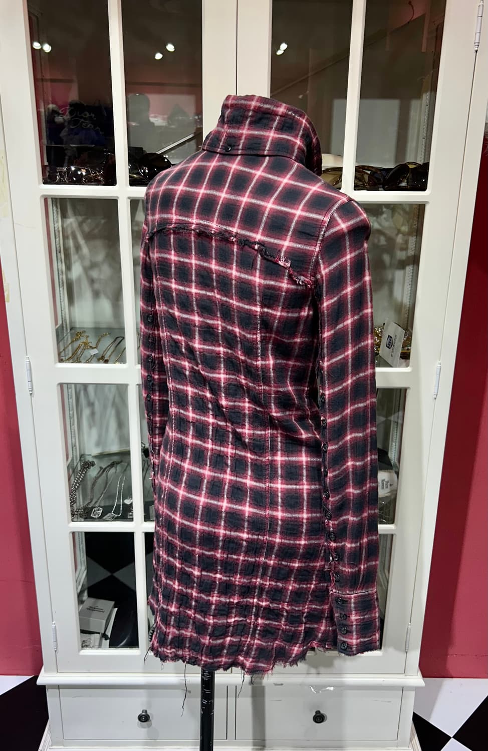 L.G.B. check shirt L.G.B. 버튼 디테일 체크 셔츠 상품이미지2