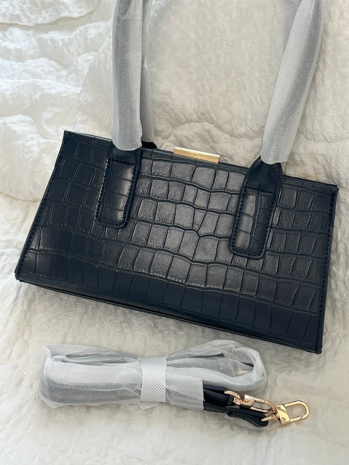 택포)새상품)스퀘어 숄더백 크로스백 상품이미지7