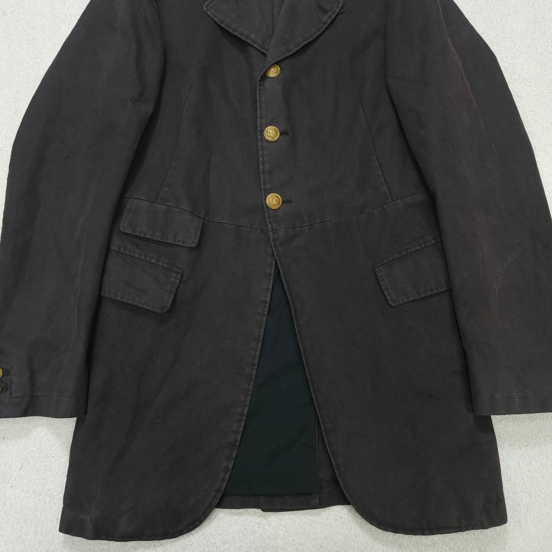 드리스 반 노튼 밀리터리 테일러드 자켓 상품이미지5