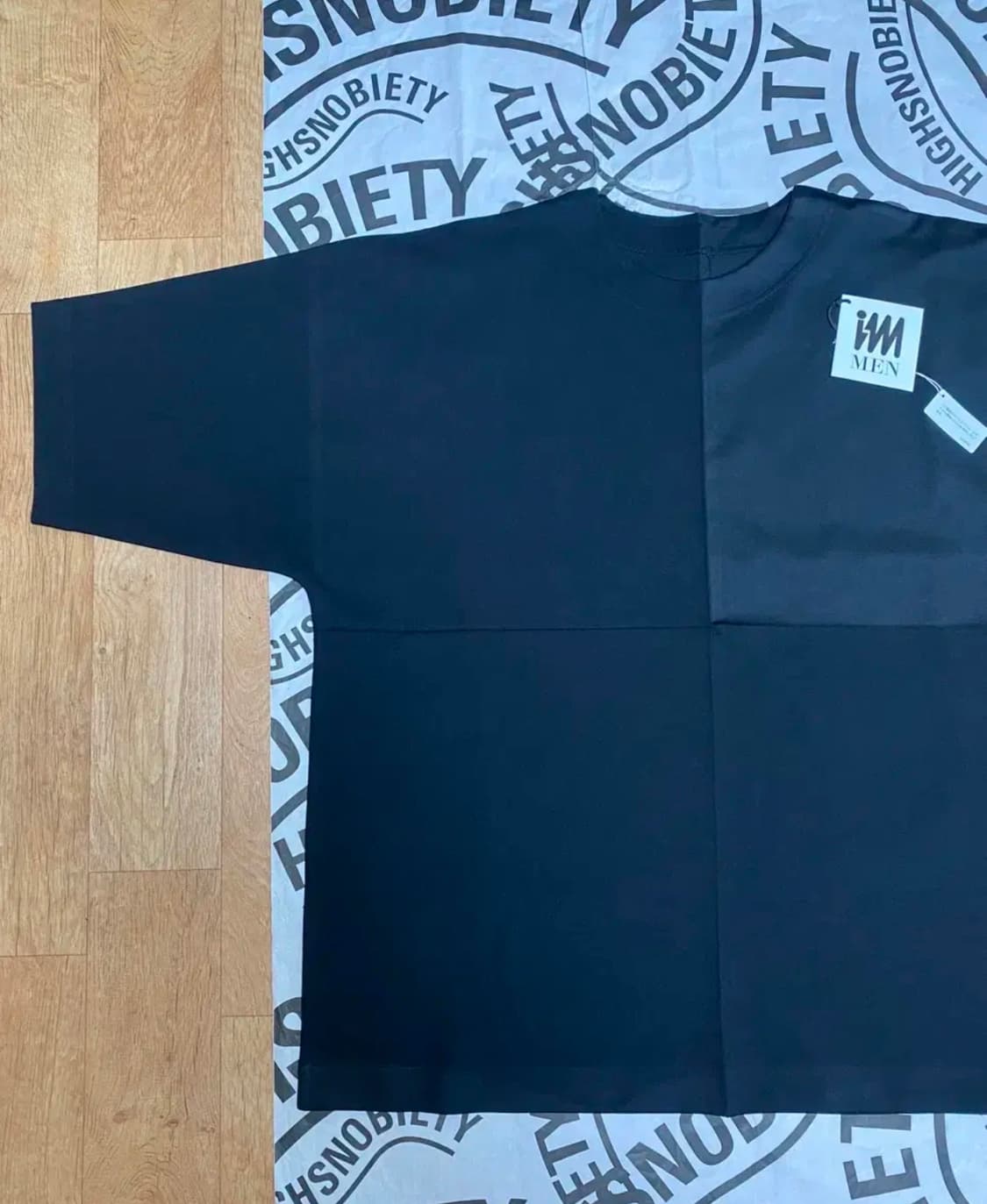 [3] IM MEN FLAT T (Black) 24SS 상품이미지3