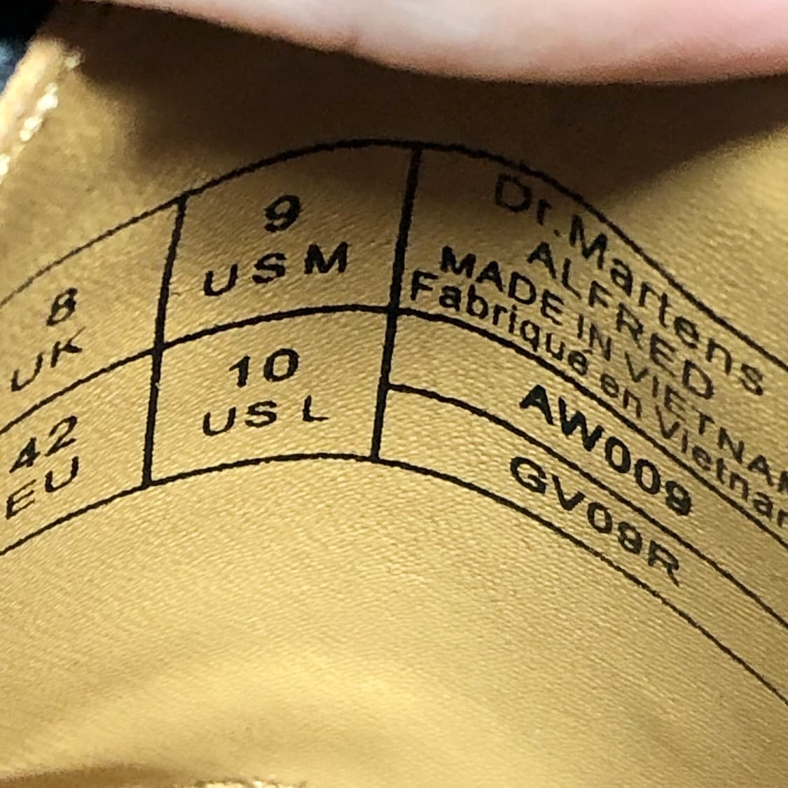 닥터마틴 윙팁 구두 UK8 상품이미지8