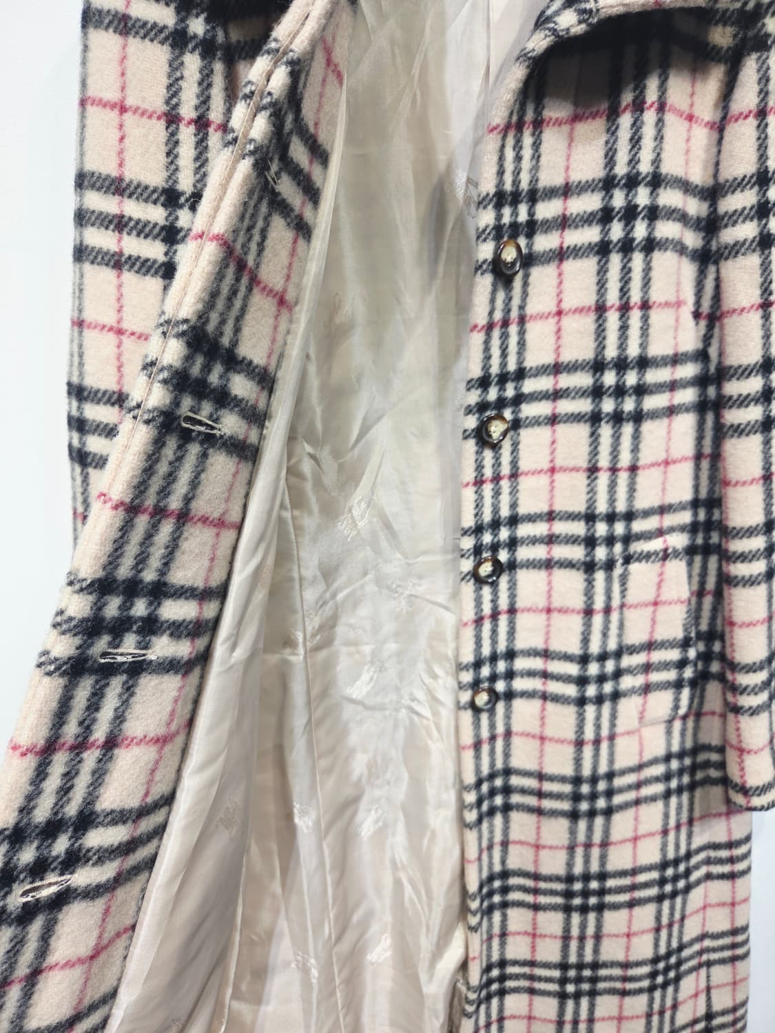 BURBERRY 버버리 런던 노바체크 울 코트 상품이미지6