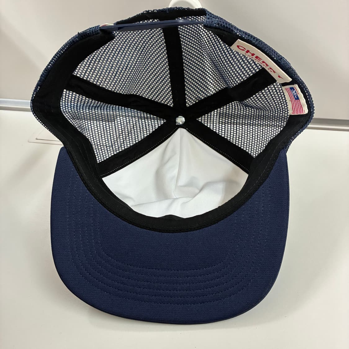[free]cherry la 메쉬캡 네이비 상품이미지3