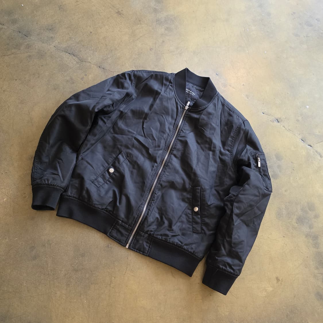 잭앤질 봄버 블루종 점퍼 95~100 상품이미지2