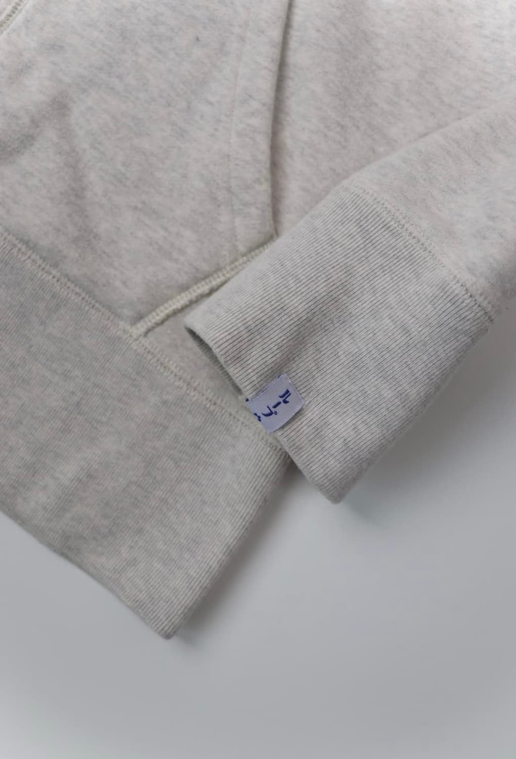 LoopwheelerxBeams+ 슬림핏 스웻 후디집업 상품이미지4