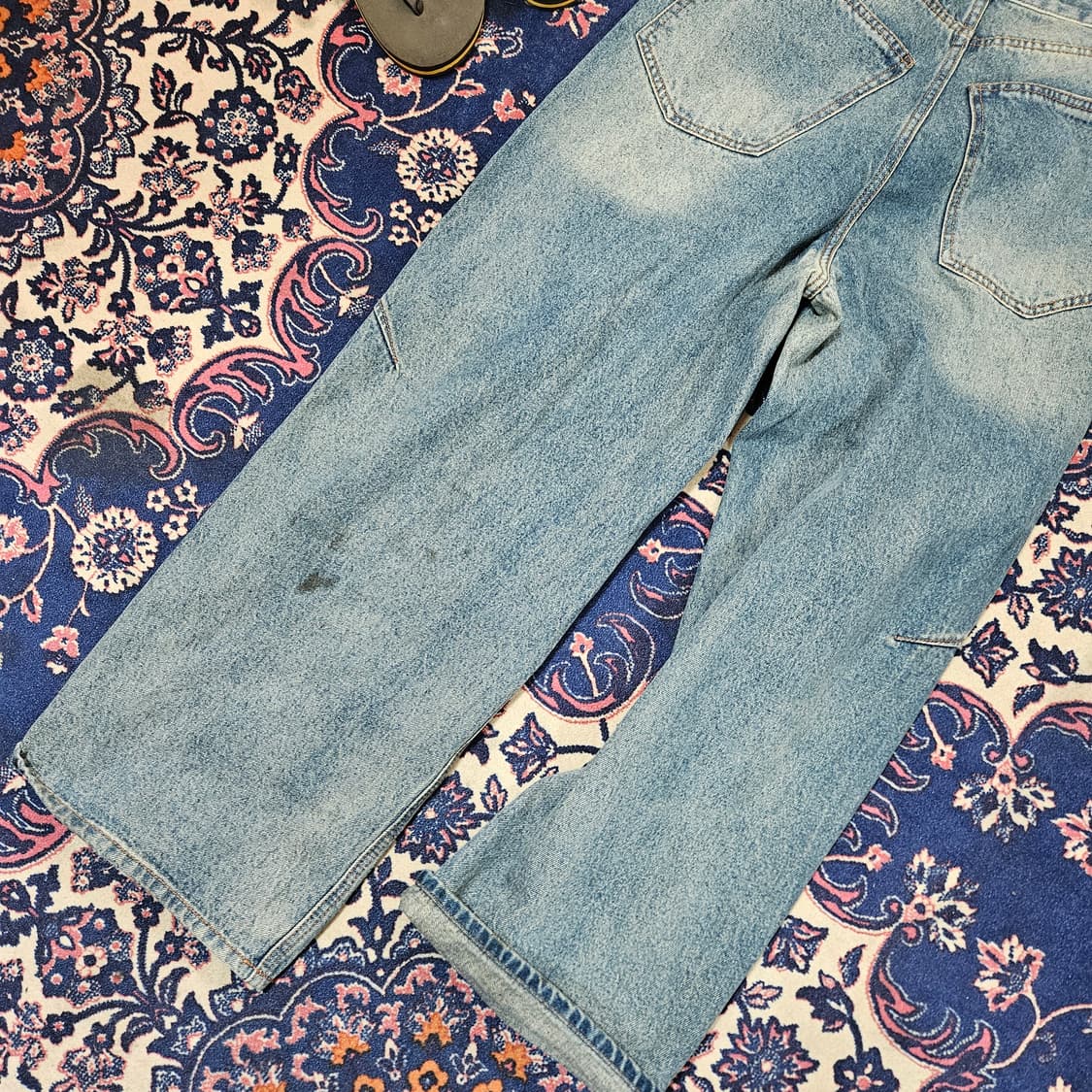 메종미네드 다트 브러쉬 와이드 데님 46size 상품이미지7