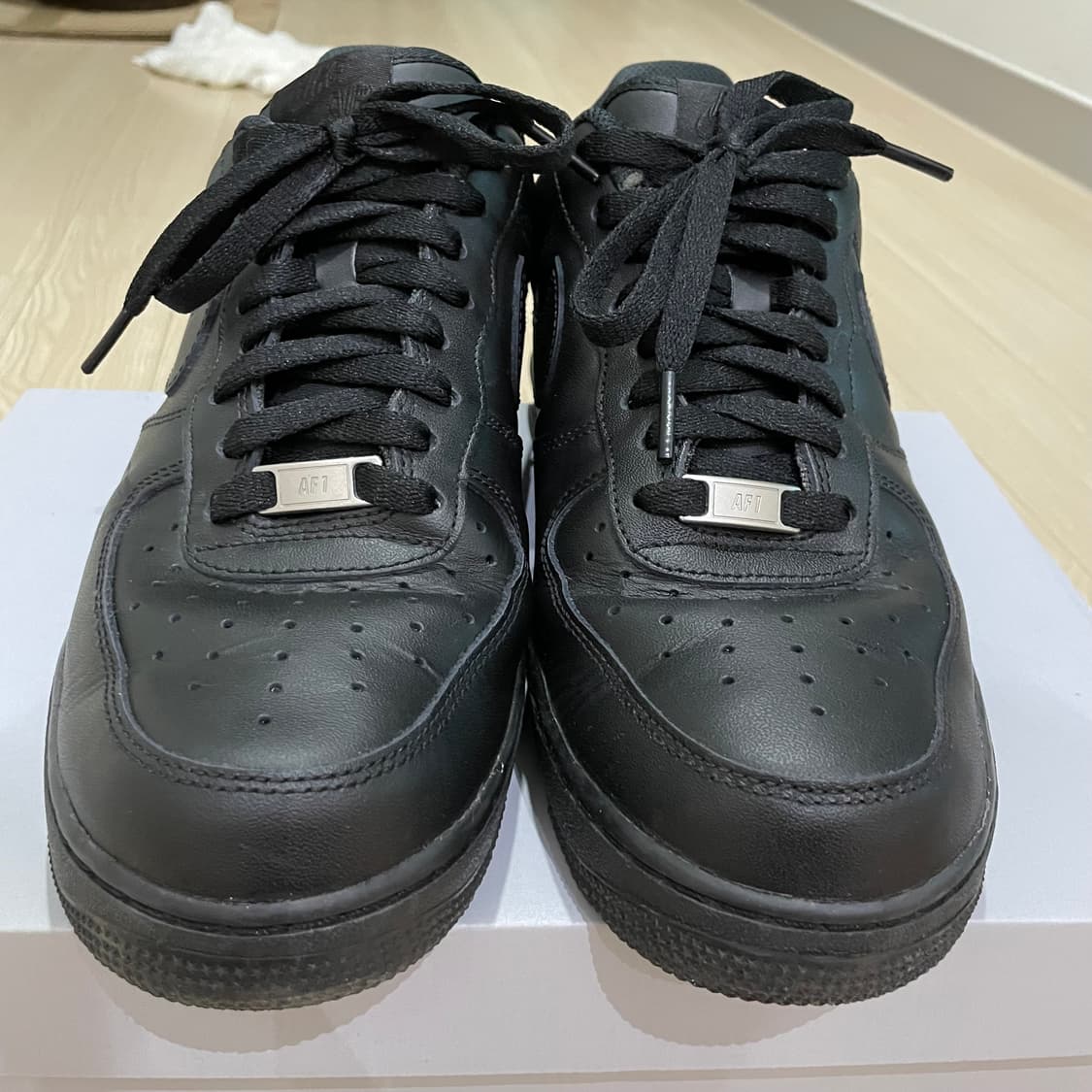 나이키 에어포스 1 '07 로우 트리플 블랙 CW2288-001 상품이미지2