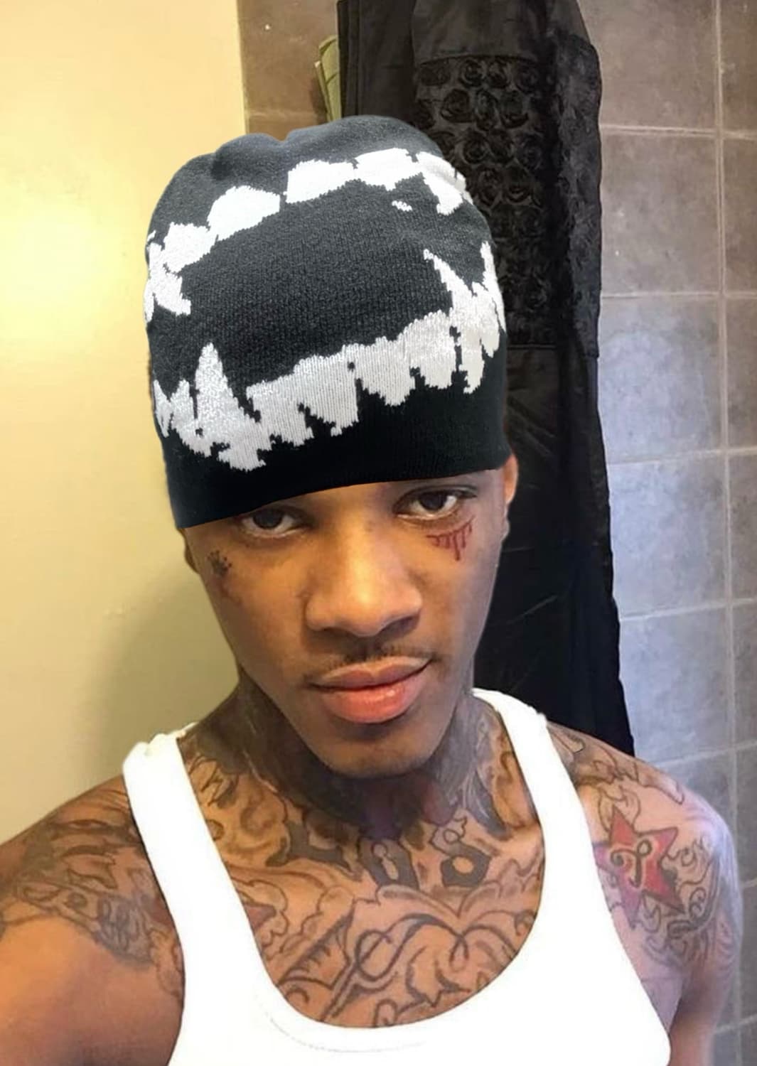 미국빈티지 바이트 비니 상품이미지1