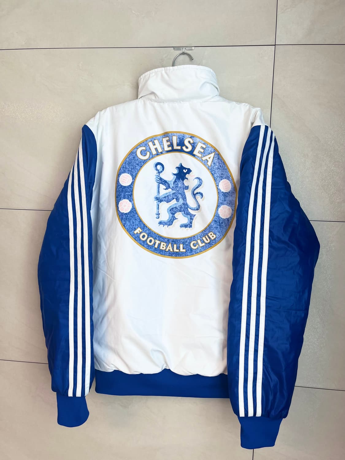 아디다스 첼시 흰,파 리버시블 자켓 (105) 상품이미지4