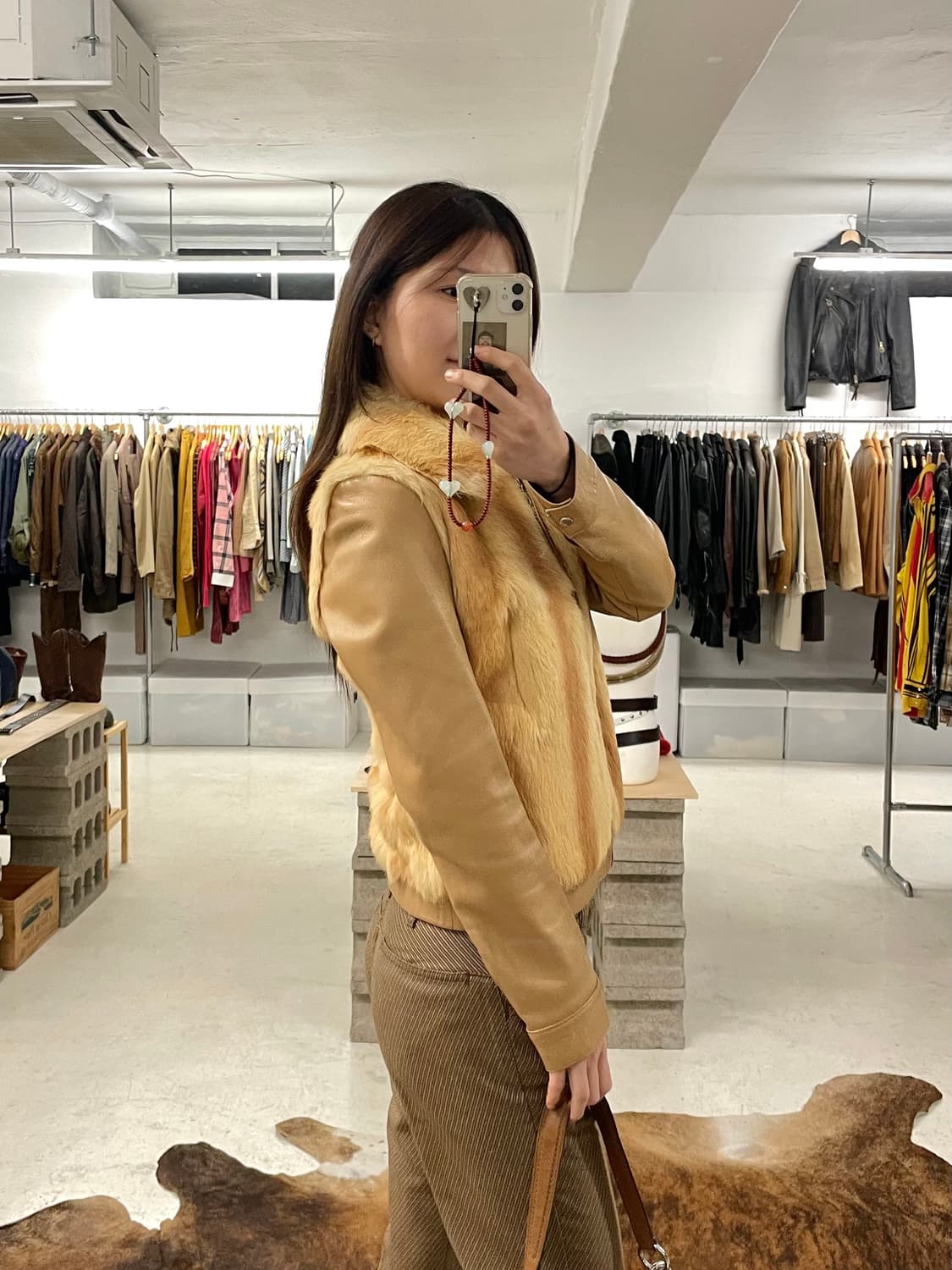 VTG leather grizzly Jacket 상품이미지3