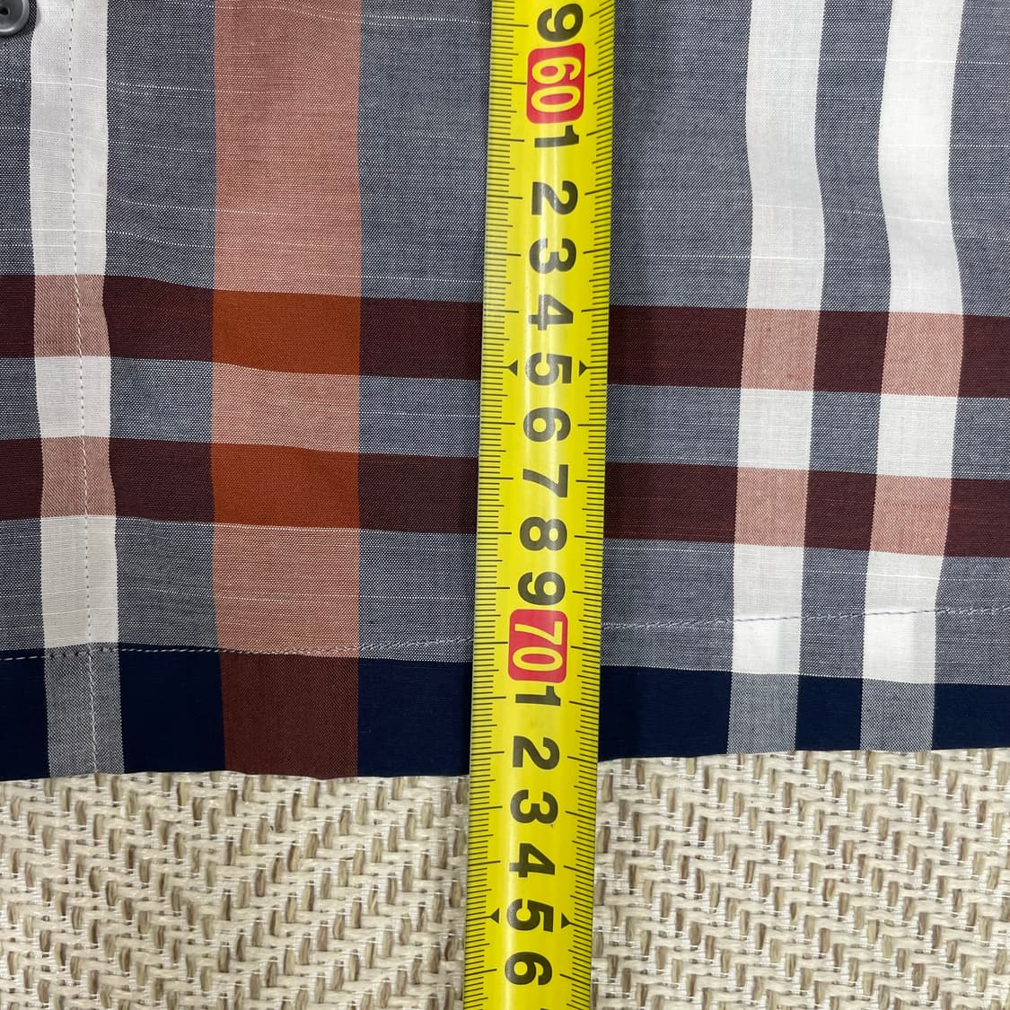 닥스 체크 반팔셔츠 95 상품이미지6