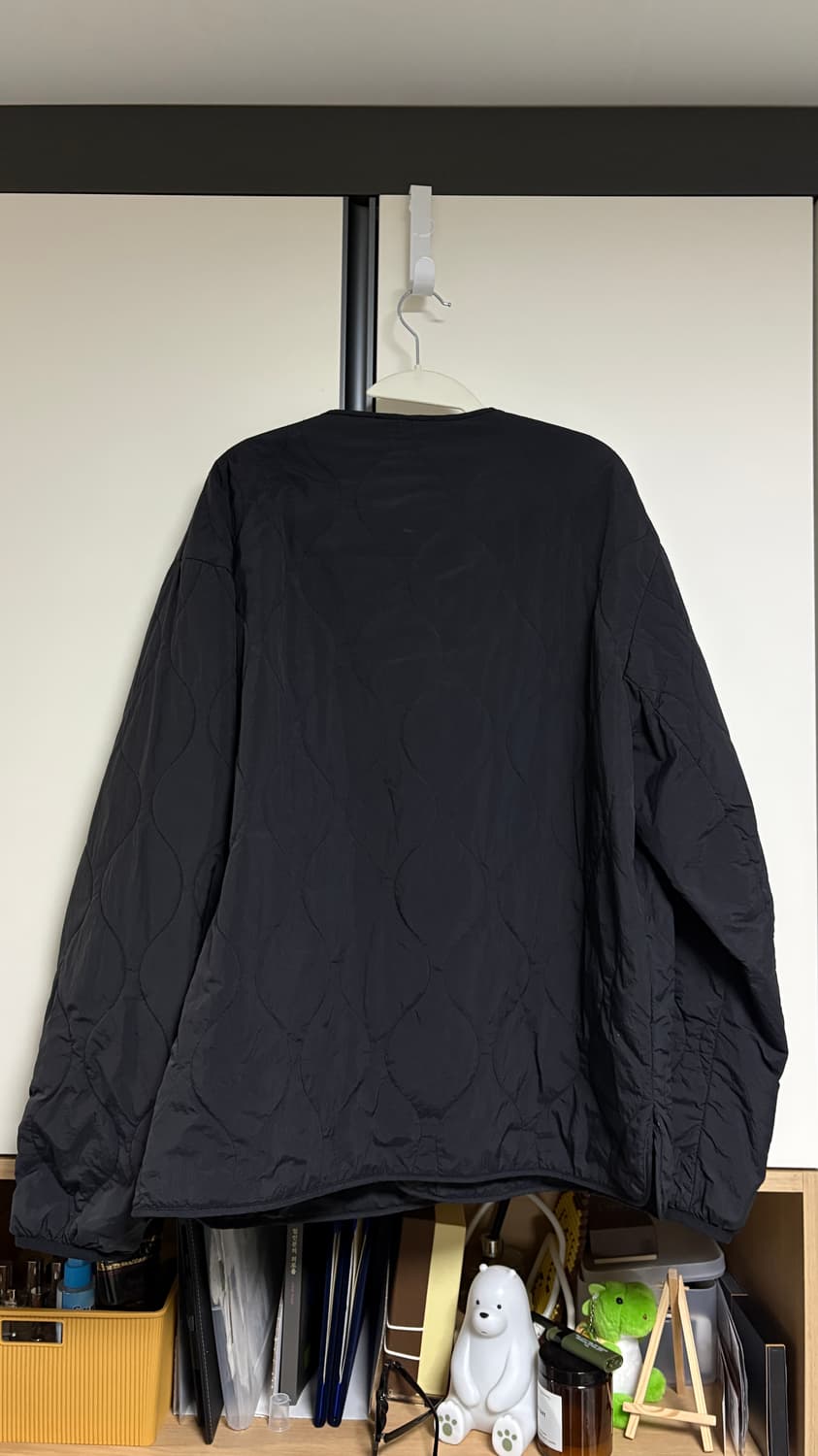 커버낫 숏 퀼팅 자켓 블랙 XL 상품이미지4